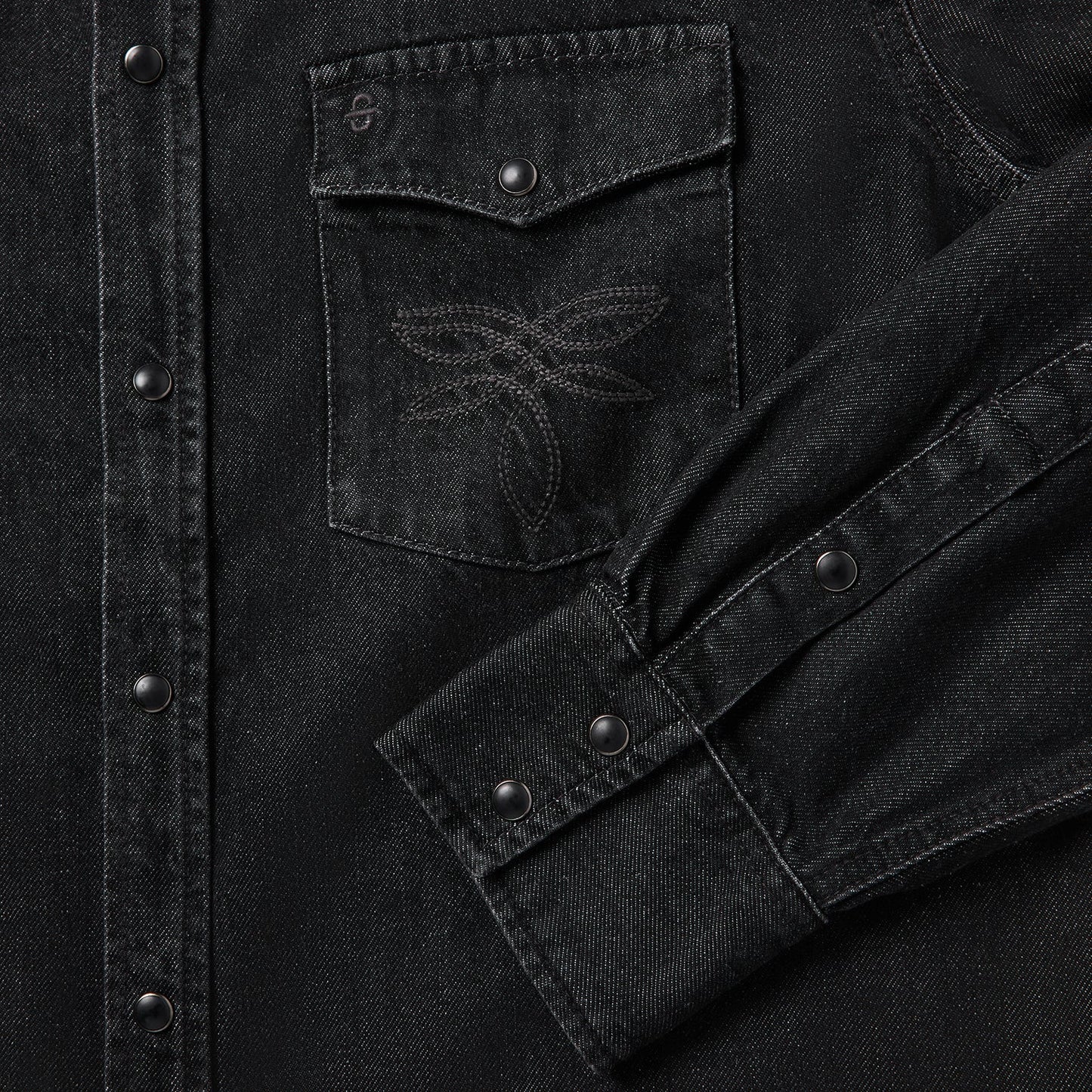Boot Stitch Denim Shirt