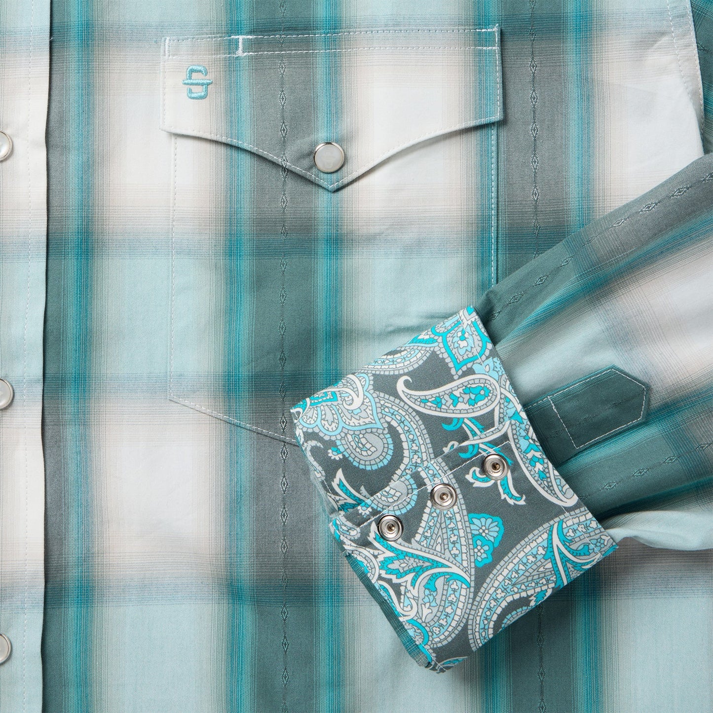Bluebird Plaid Western Shirt