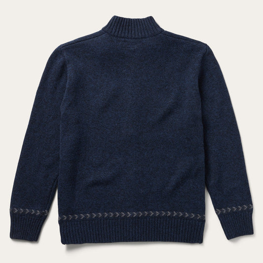 Navy Aztec Cardigan
