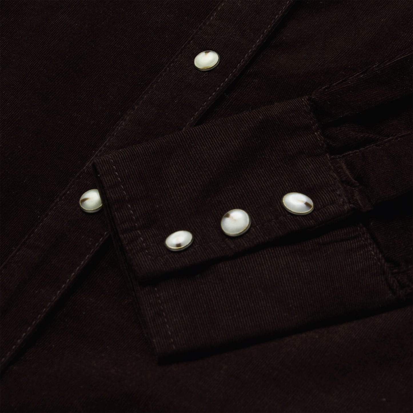 Corduroy Denim Western Shirt