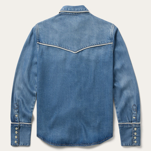 Piped Denim Shirt