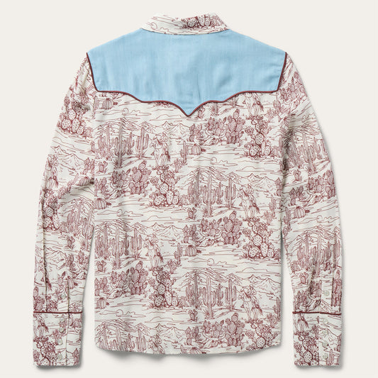 Desert Toile Print Shirt