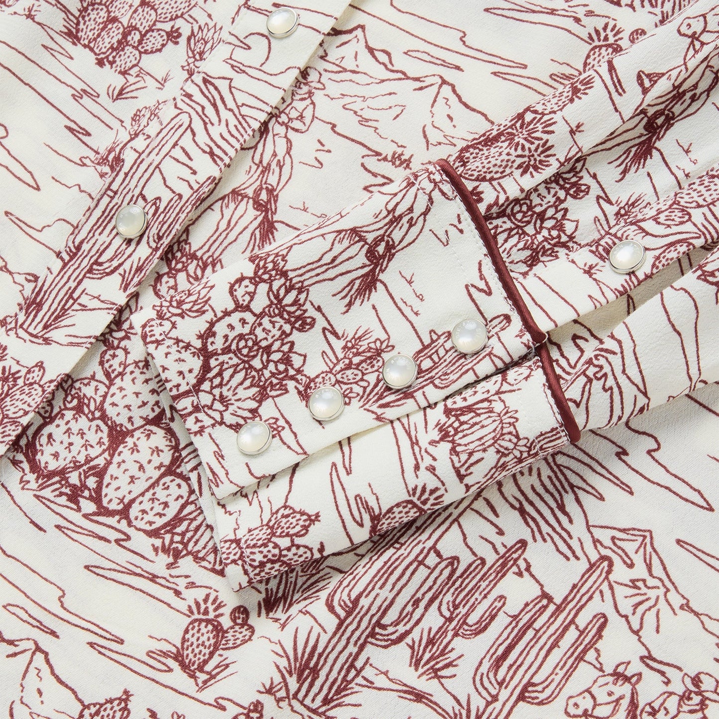 Desert Toile Print Shirt