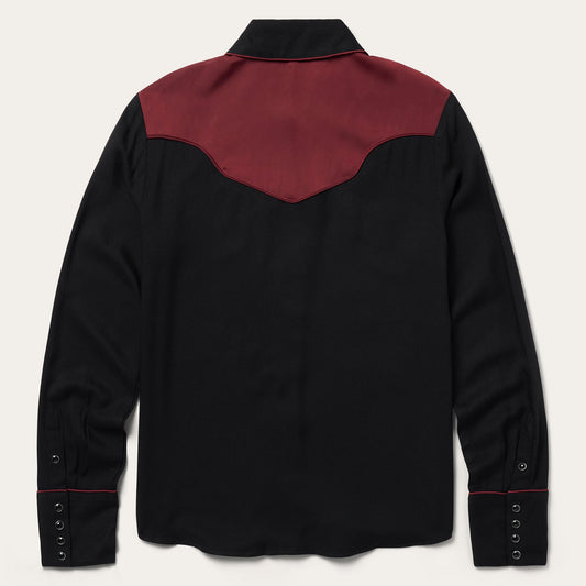 Piped Western Blouse