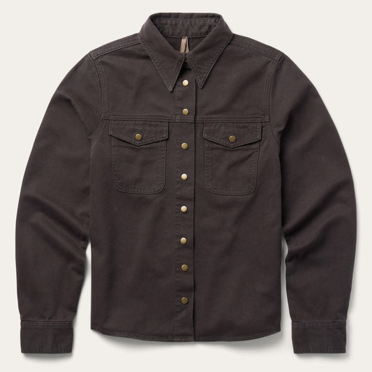 Desert Scene Embroidered Western Shirt