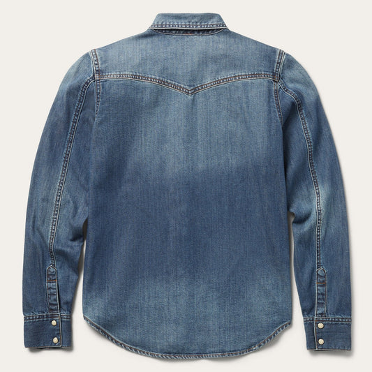 Distressed Denim Shirt