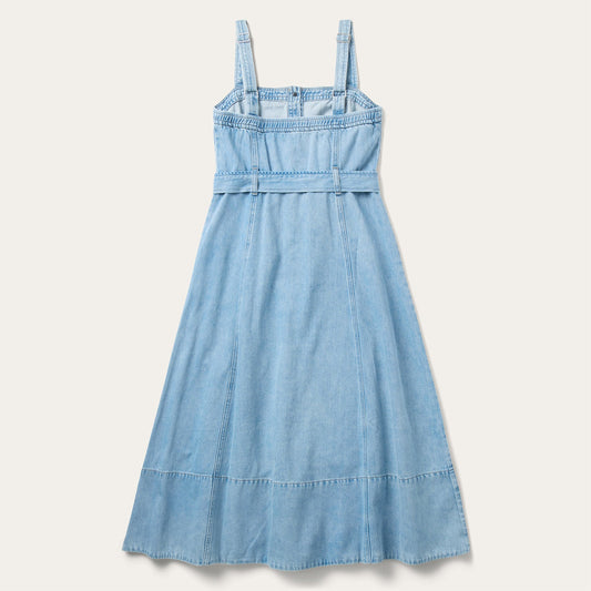 Denim Button Front Dress
