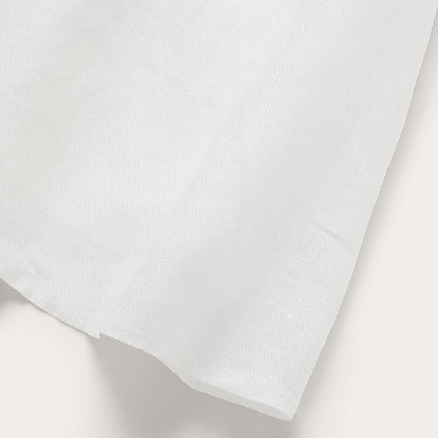 White Linen Shirt Dress