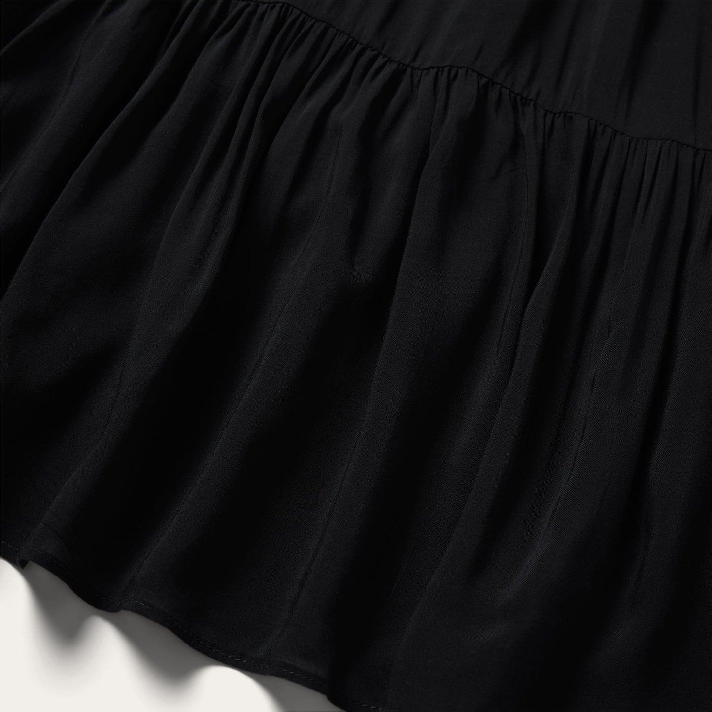 Solid Sleeveless Prairie Dress