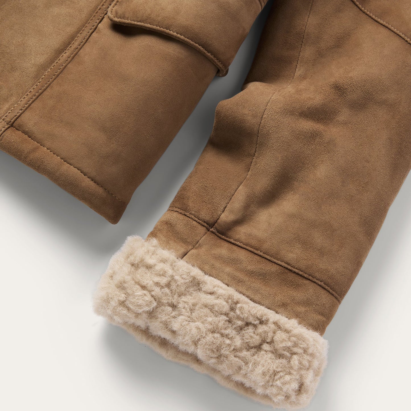 Suede Shearling Jacket