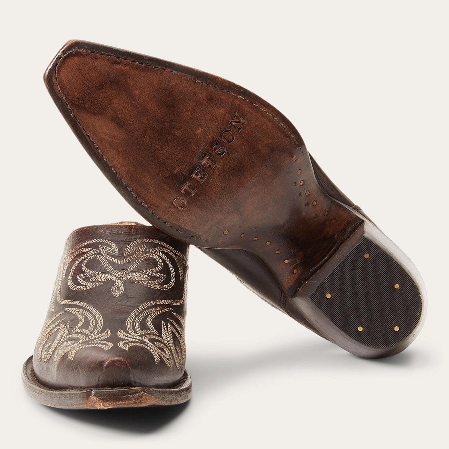 Adley Vintage Finished Leather Mules