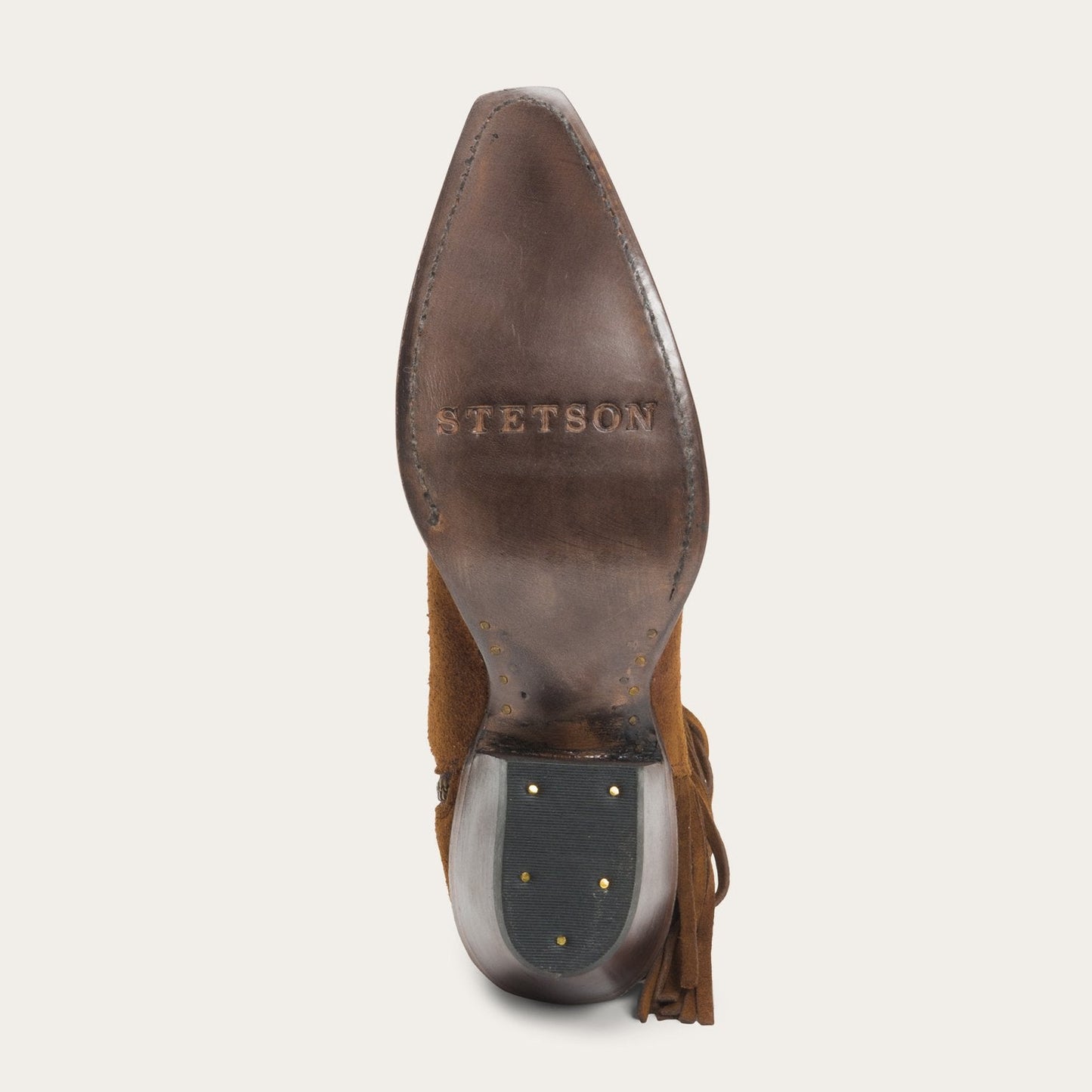 Halle Suede Fringe Side Zip Boot