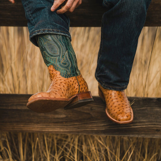 Ozzy Ostrich Boot