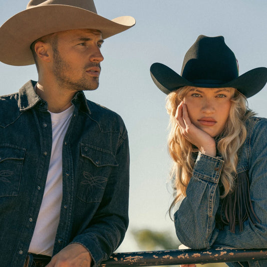 Boot Stitch Denim Shirt