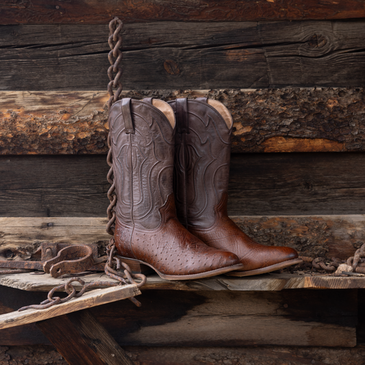 Chisholm Ostrich Boots