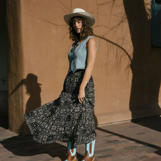 Bandana 3-Tiered Skirt