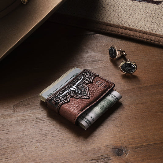 Steer Head Money Clip