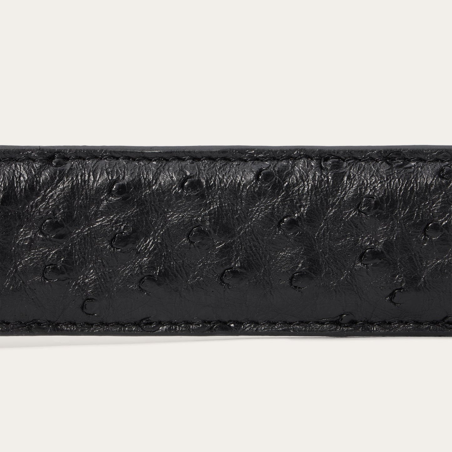 Ostrich Western Tab Belt