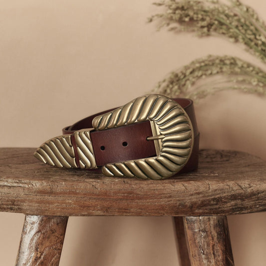 Stetson & THE GREAT. Big Buckle Belt