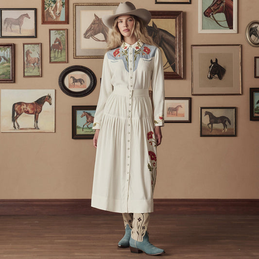 Stetson & THE GREAT. The Embroidered Western Shirt