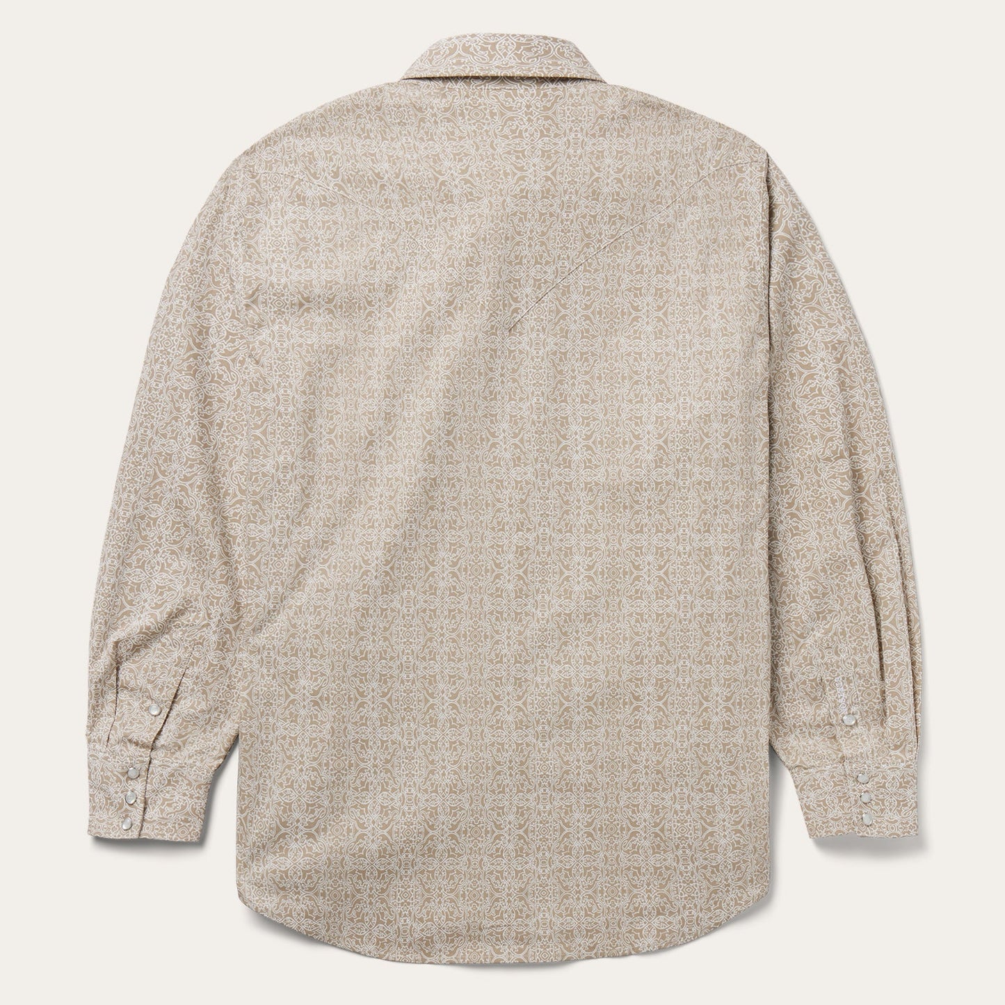 Medallion Print Western Shirt