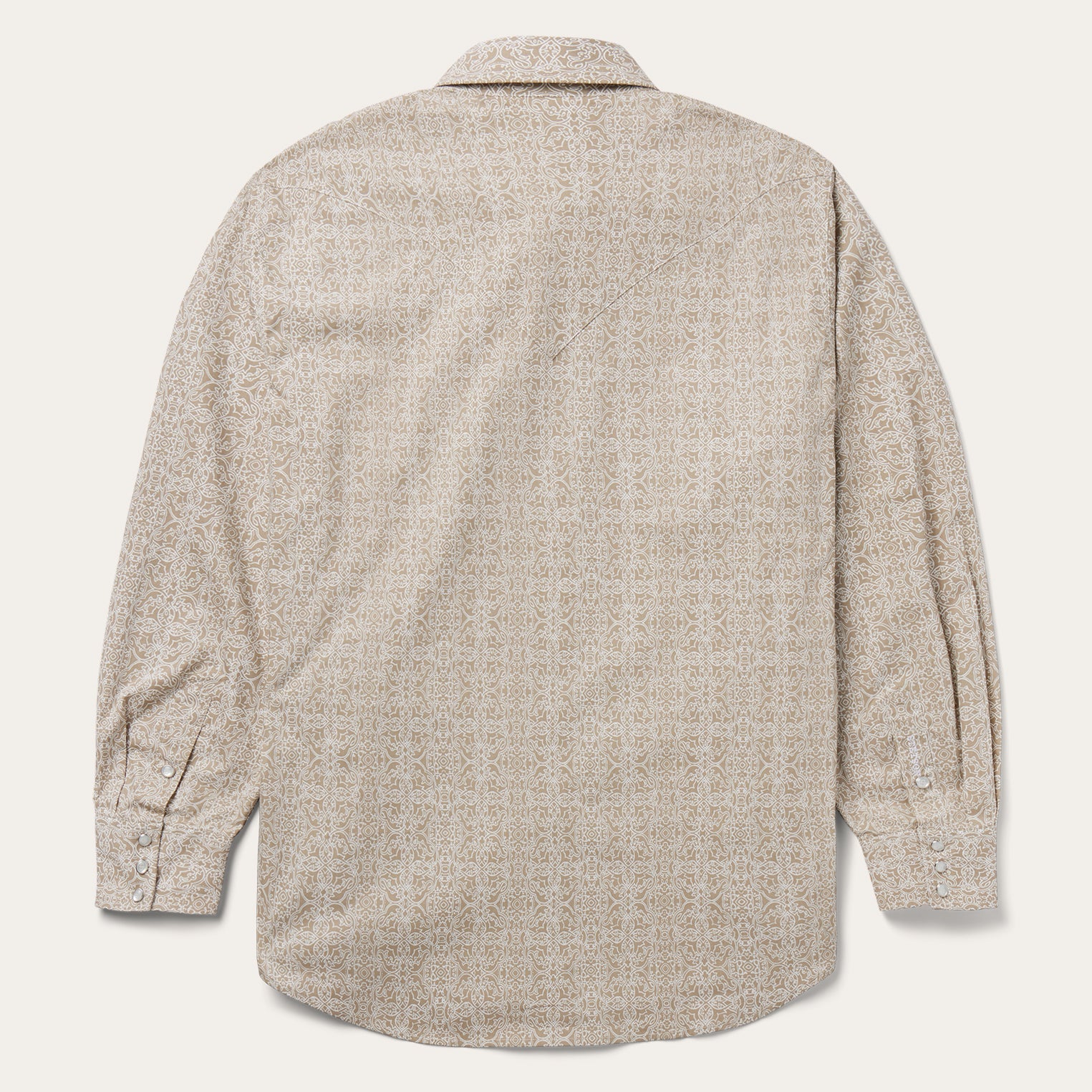Medallion Print Western Shirt