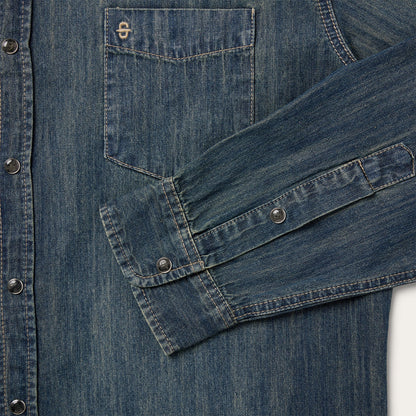 Dark Denim Western Shirt