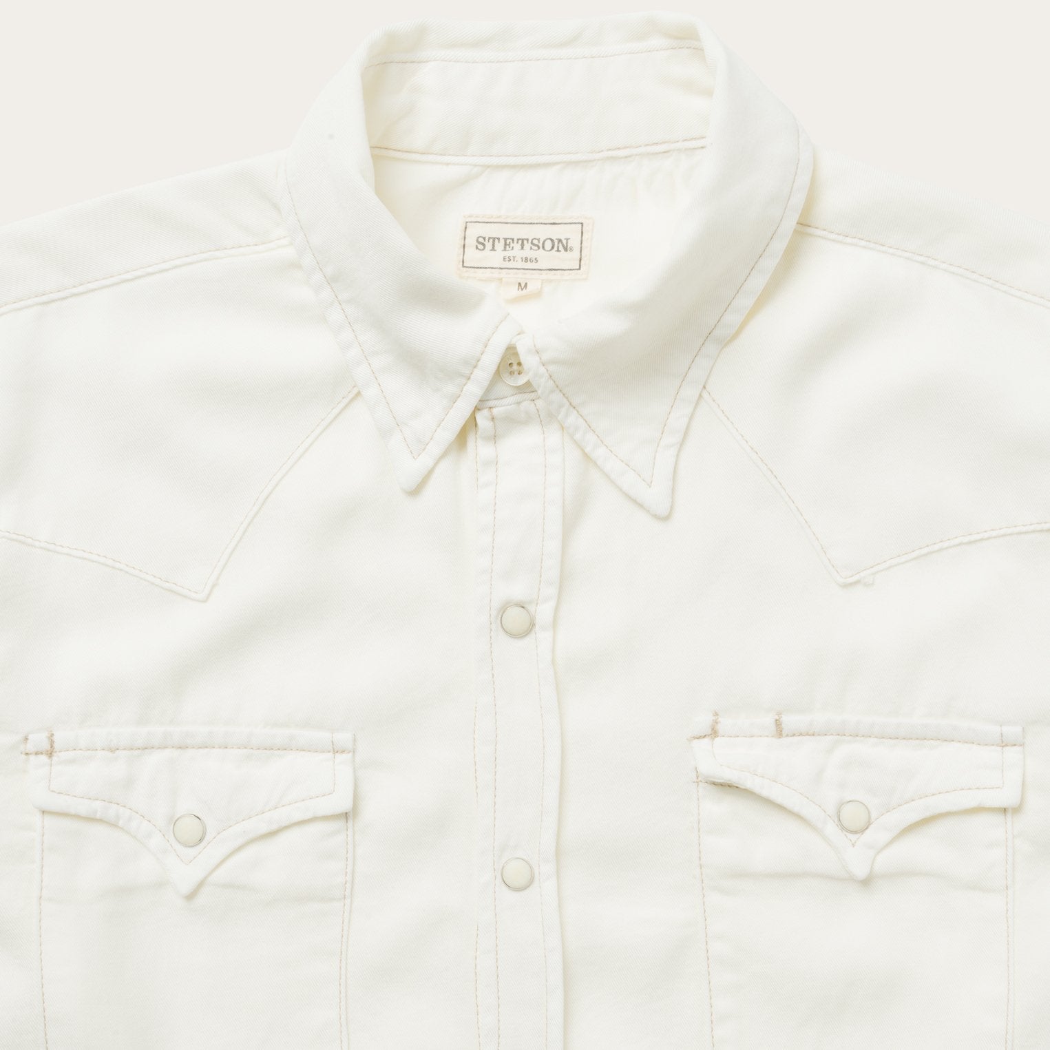 Cream Twill Shirt