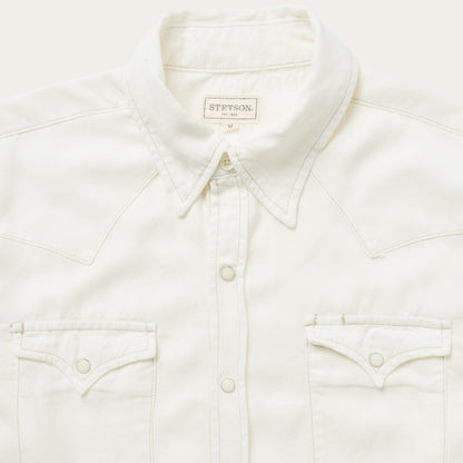 Cream Twill Shirt