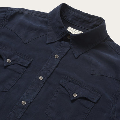 Navy Twill Shirt