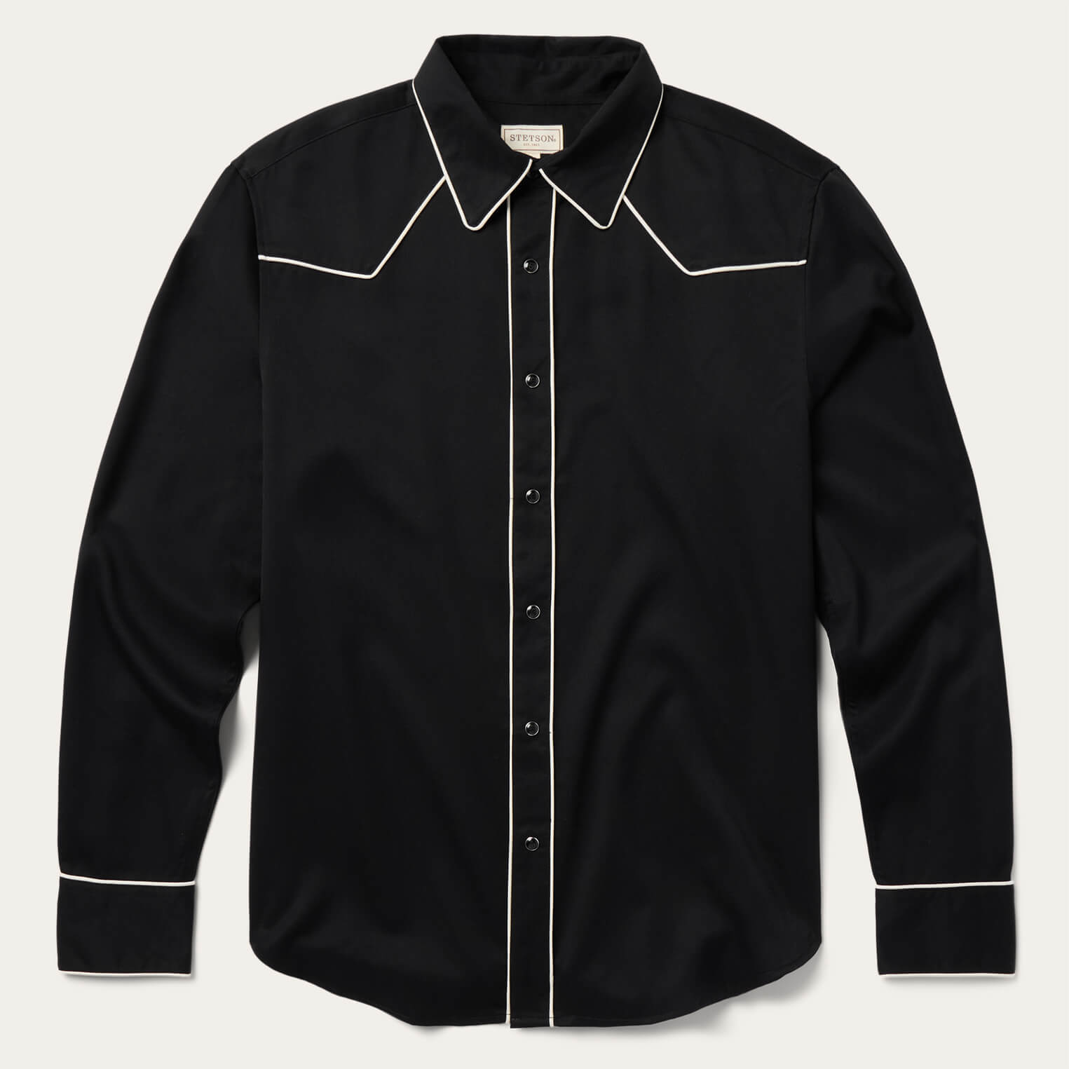 Vintage Piped Western Shirt