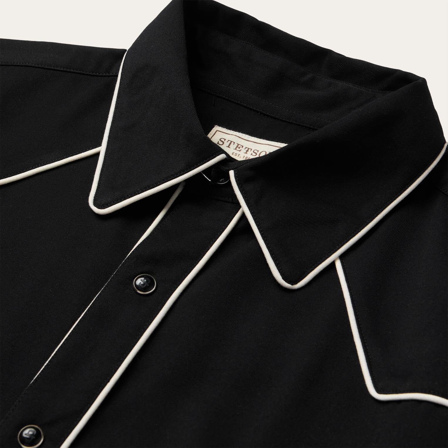 Vintage Piped Western Shirt
