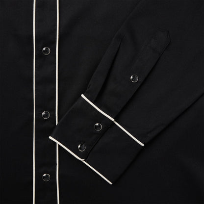 Vintage Piped Western Shirt