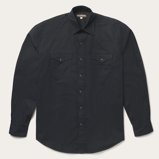 Classic Western Shirt in Black