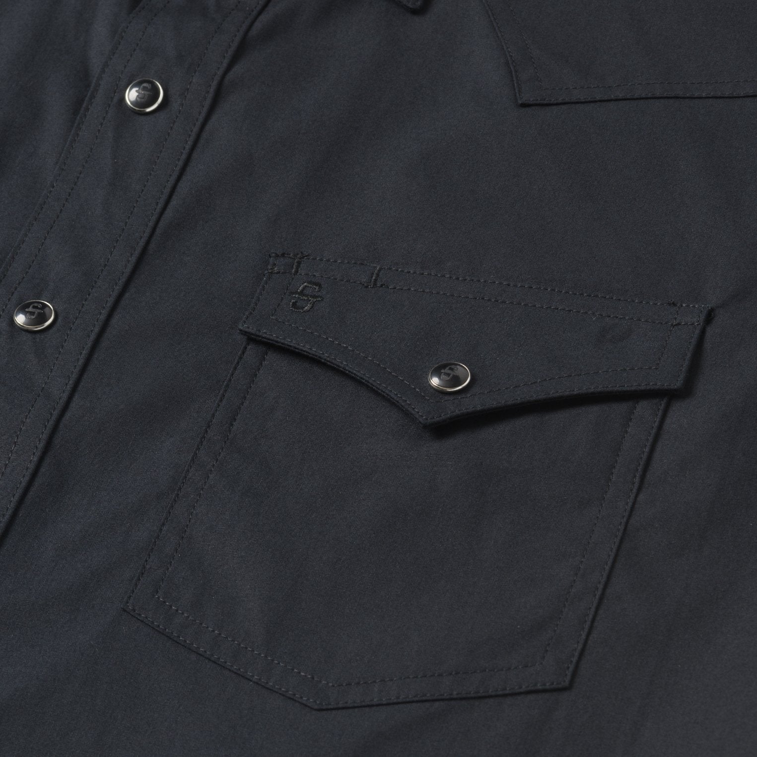 Classic Western Shirt in Black