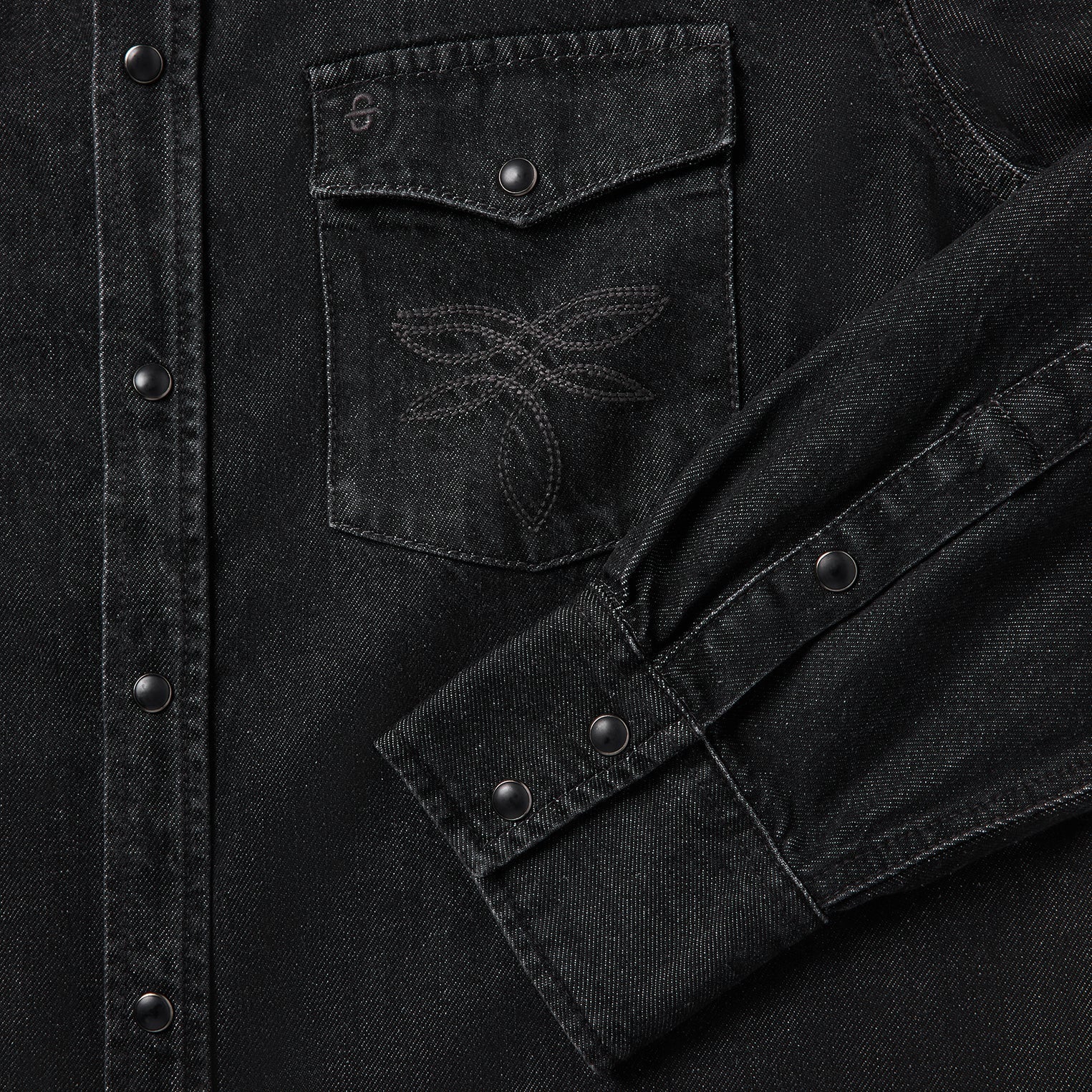 Boot Stitch Denim Shirt