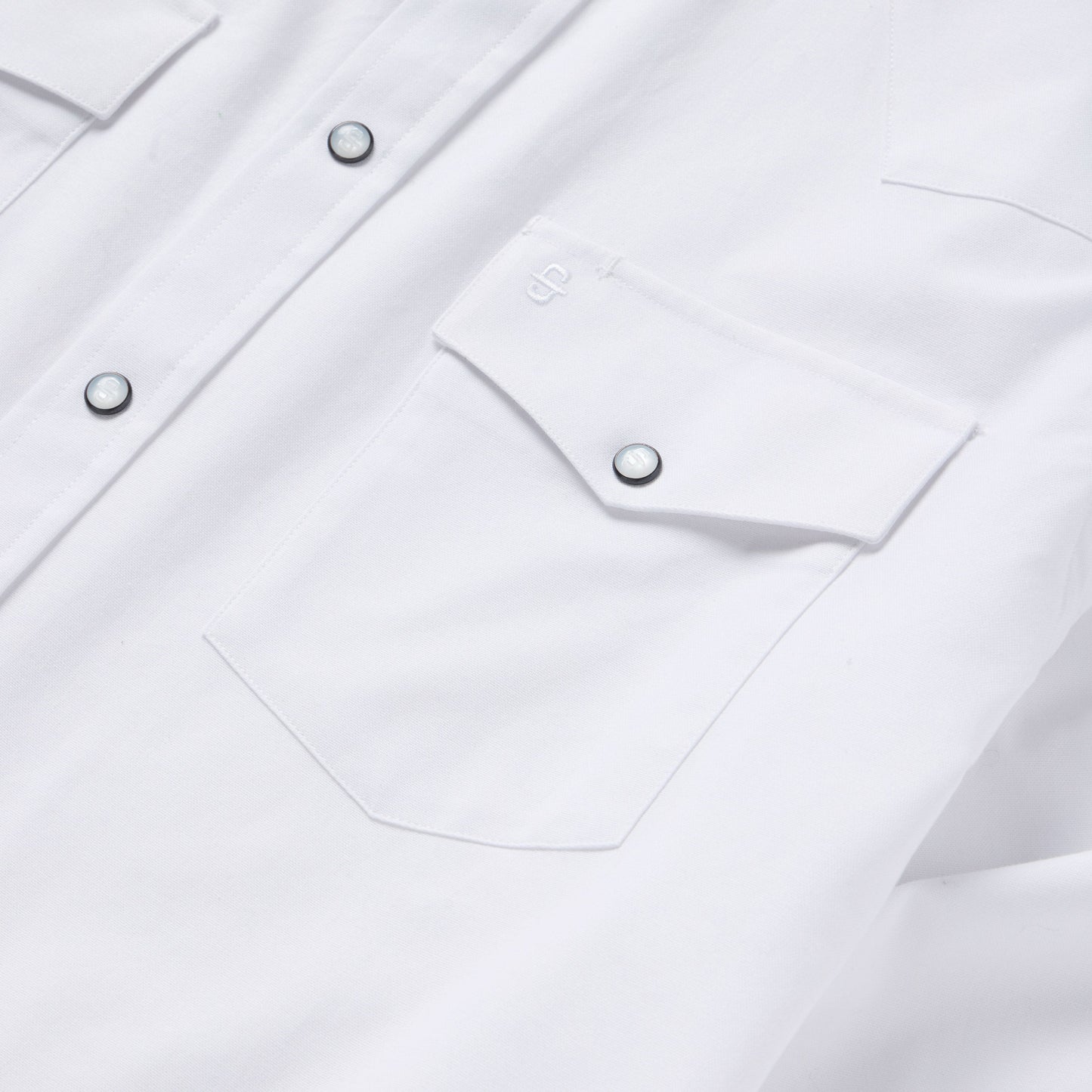 White Oxford Western Shirt