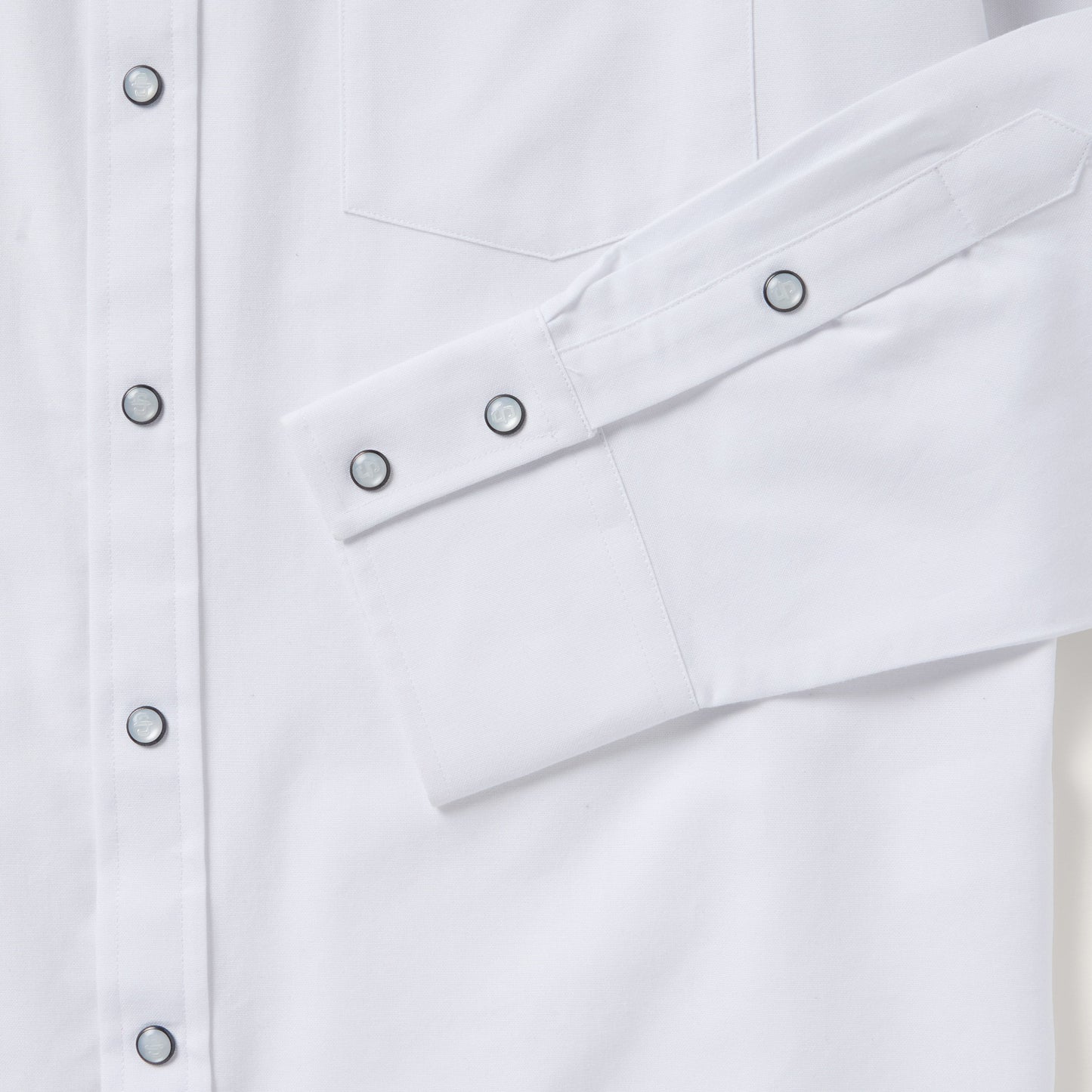 White Oxford Western Shirt