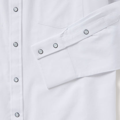 White Oxford Western Shirt