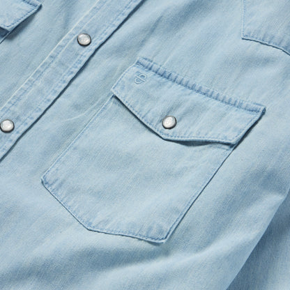 Chambray Oxford Western Shirt