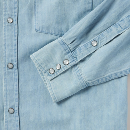 Chambray Oxford Western Shirt