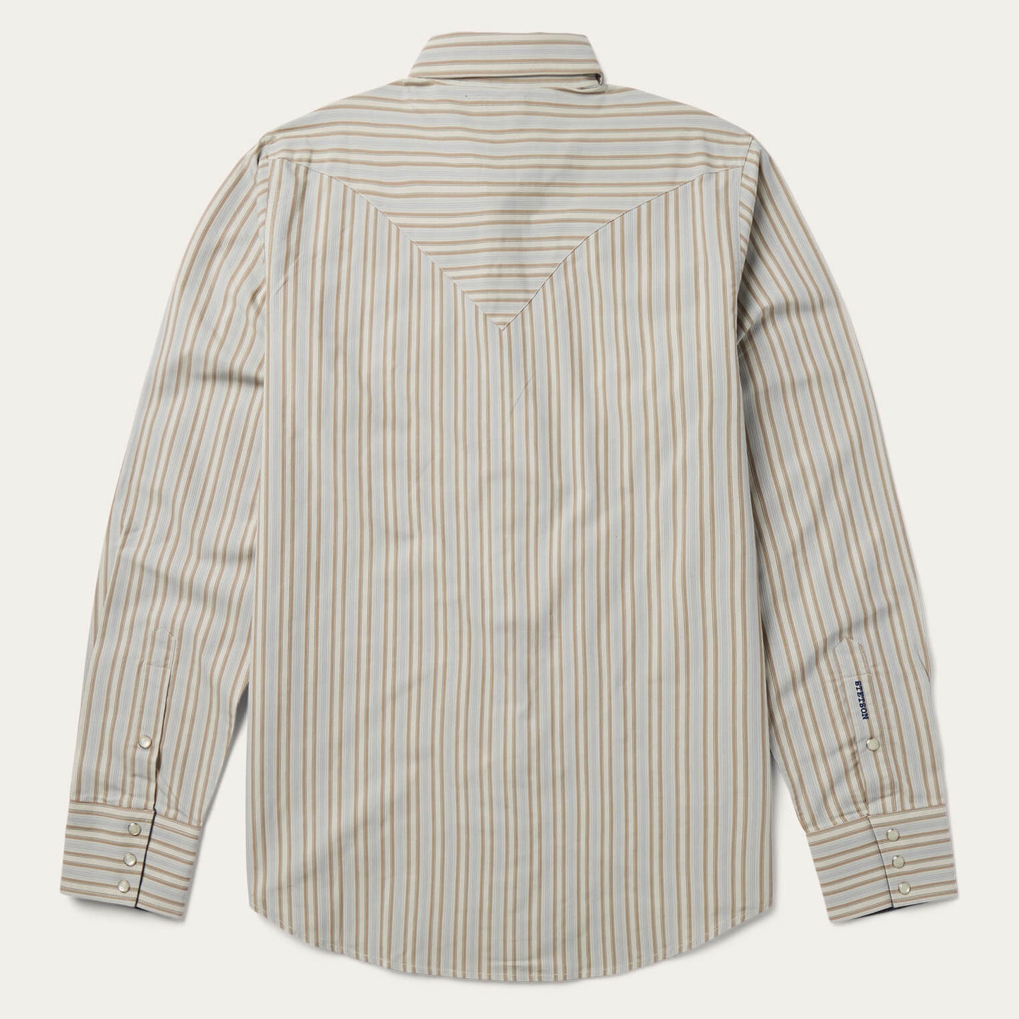 Ticking Stripe Western Shirt
