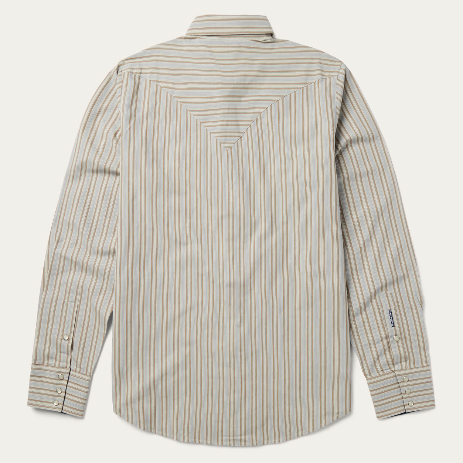 Ticking Stripe Western Shirt