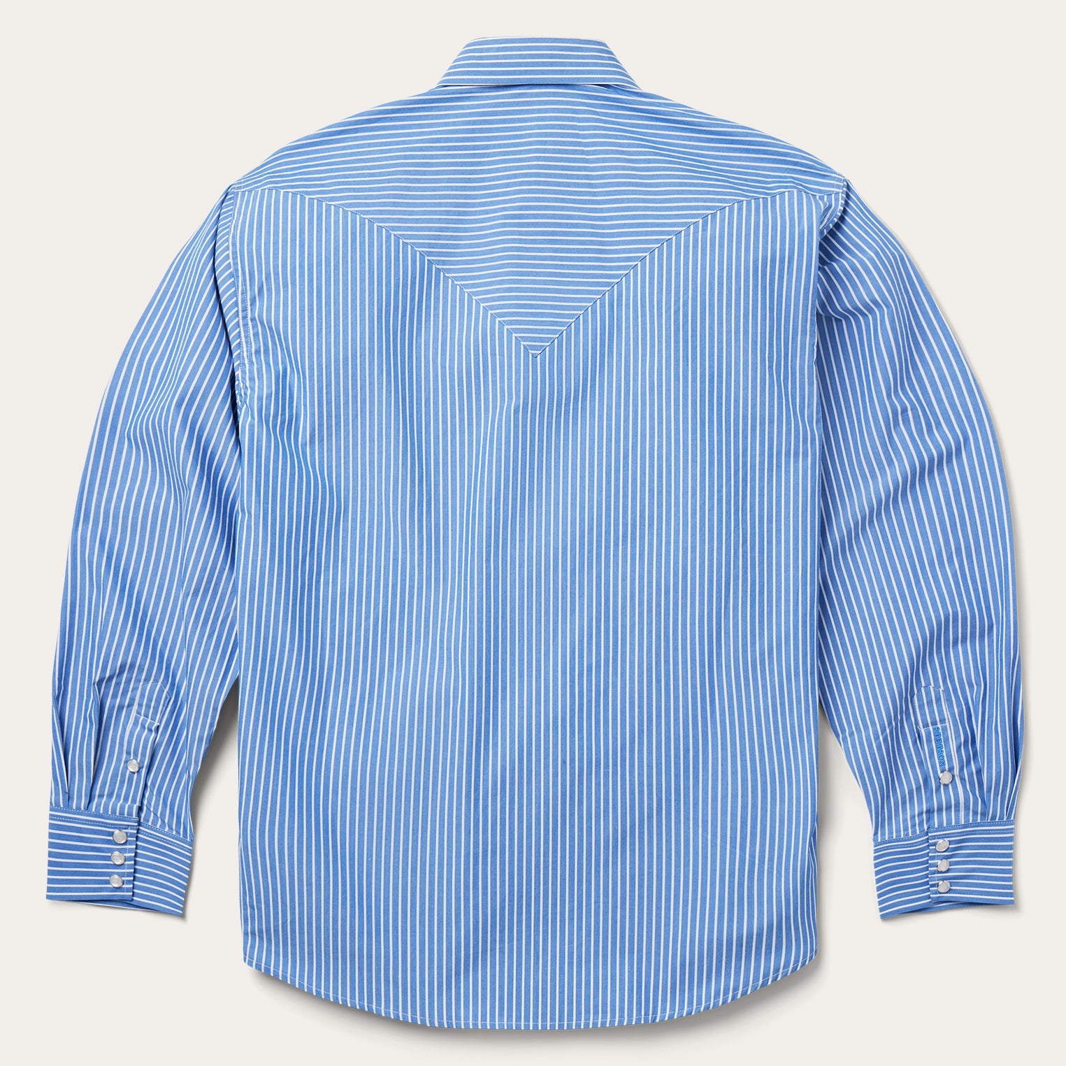 Blue Western Stripe Shirt