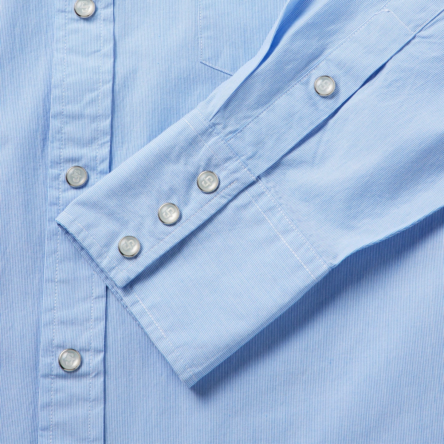 Fine Line Stripe Western Shirt