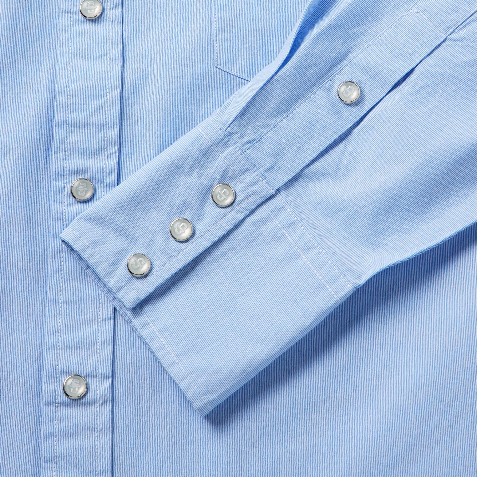 Fine Line Stripe Western Shirt