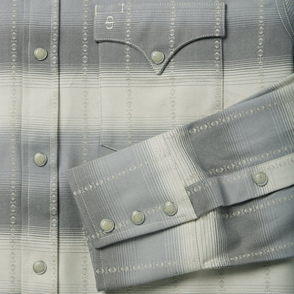 Serape Dobby Twill Western Shirt