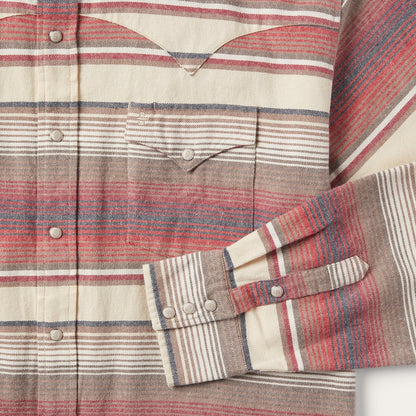 Brushed Twill Striped Shirt