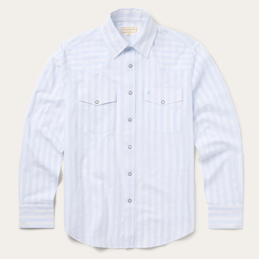 Stripe Oxford Western Shirt