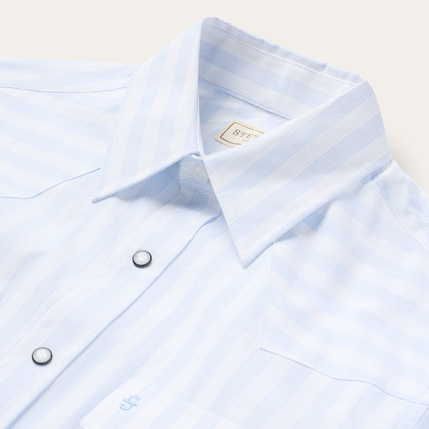 Stripe Oxford Western Shirt